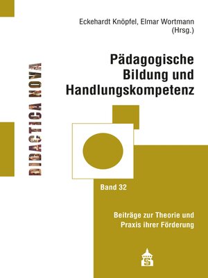 cover image of Pädagogische Bildung und Handlungskompetenz